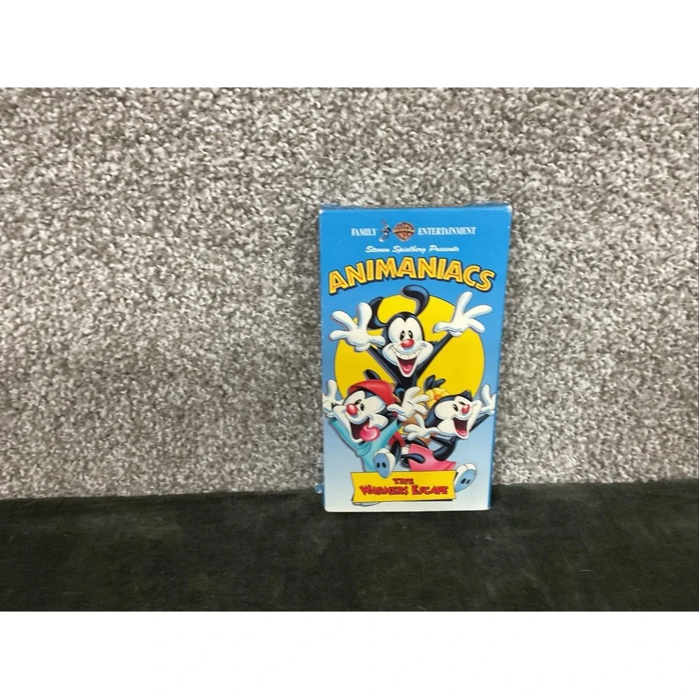 Animaniacs VHS 1994 Spielberg Singalong Yakko's World Warners Escape Holiday (4)